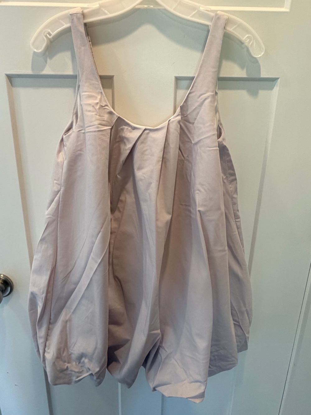 ASOS DESIGN Bubble Hem top Pale Lilac Balloon Babydoll US 0